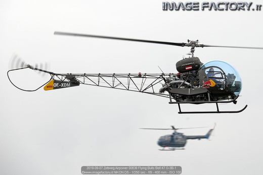 2019-09-07 Zeltweg Airpower 00636 Flying Bulls Bell 47 G-3B-1